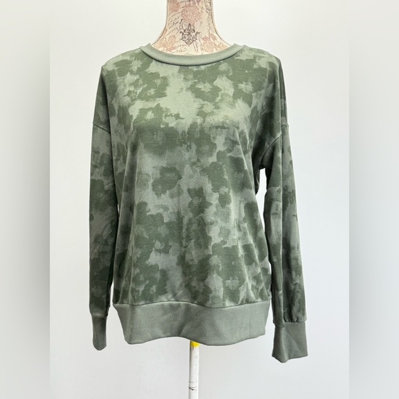 MONDETTA Olive Green Camo  Sweatshirt size M - Picture 7 of 16